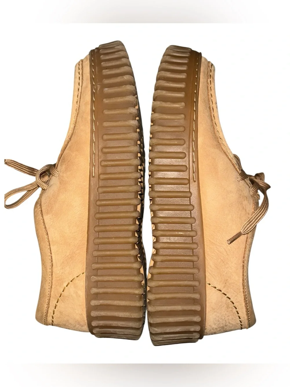 Clarks Torhill Bee tan Suede Wallabee Chukka Shoe 7.5